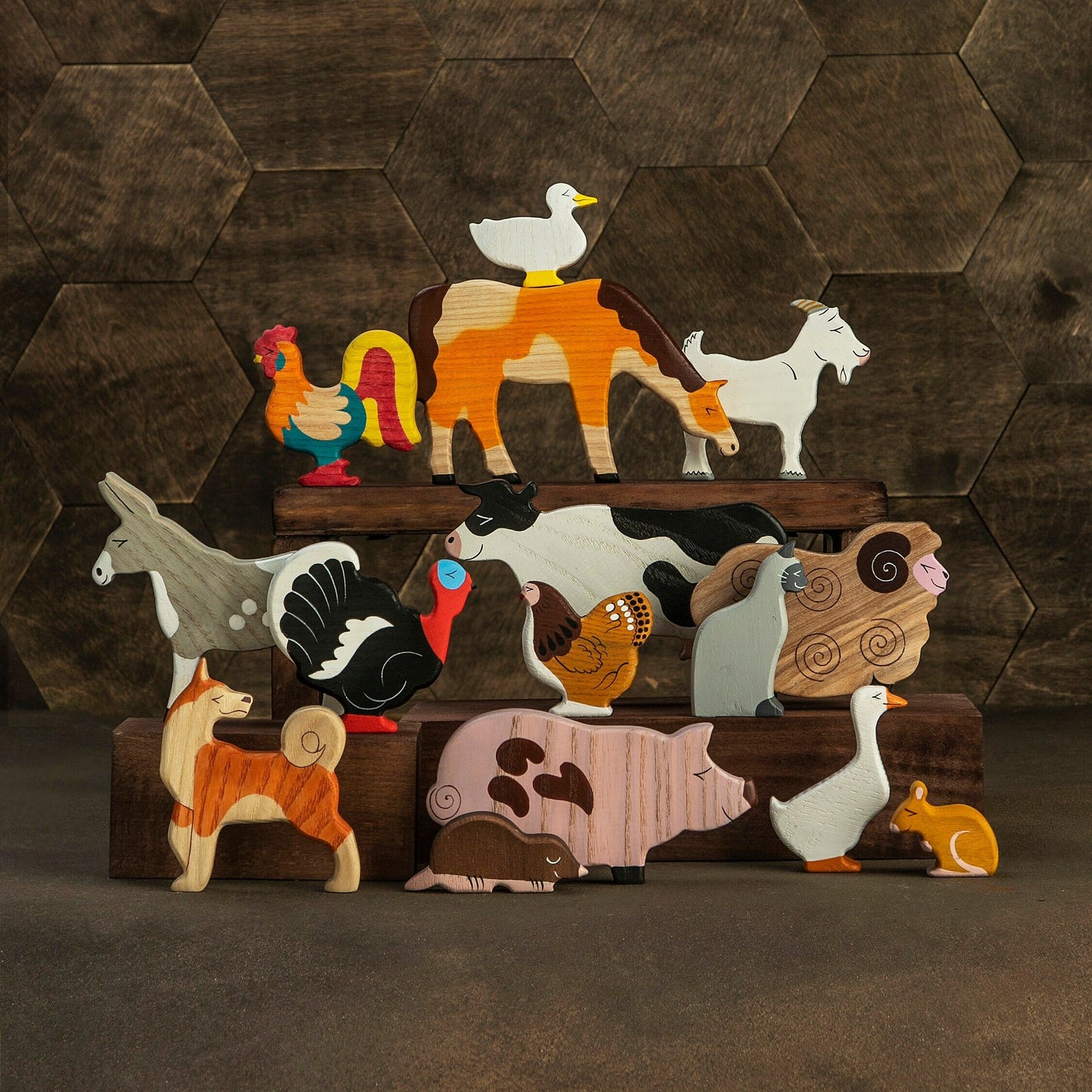 Wooden Mouse Toy