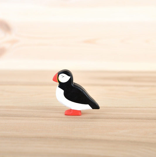 Wooden Puffin Toy