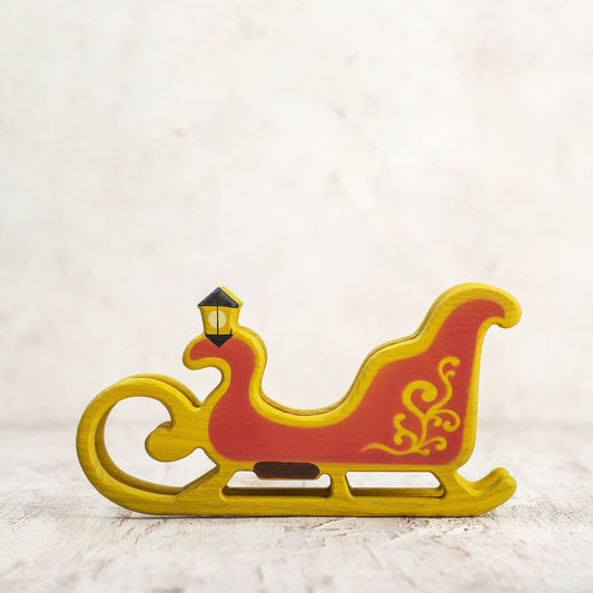Wooden Sleigh Toy