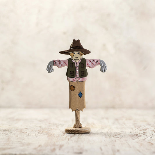 Wooden Scarecrow Toy