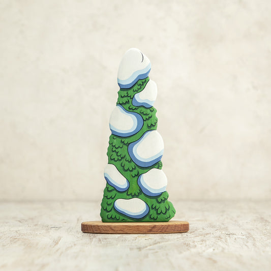 Wooden Winter Evergreen Toy