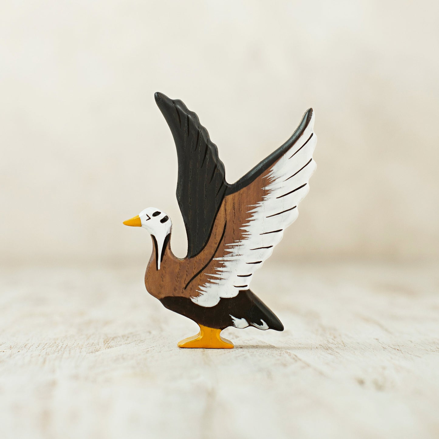 Wooden Arctic Goose Toy